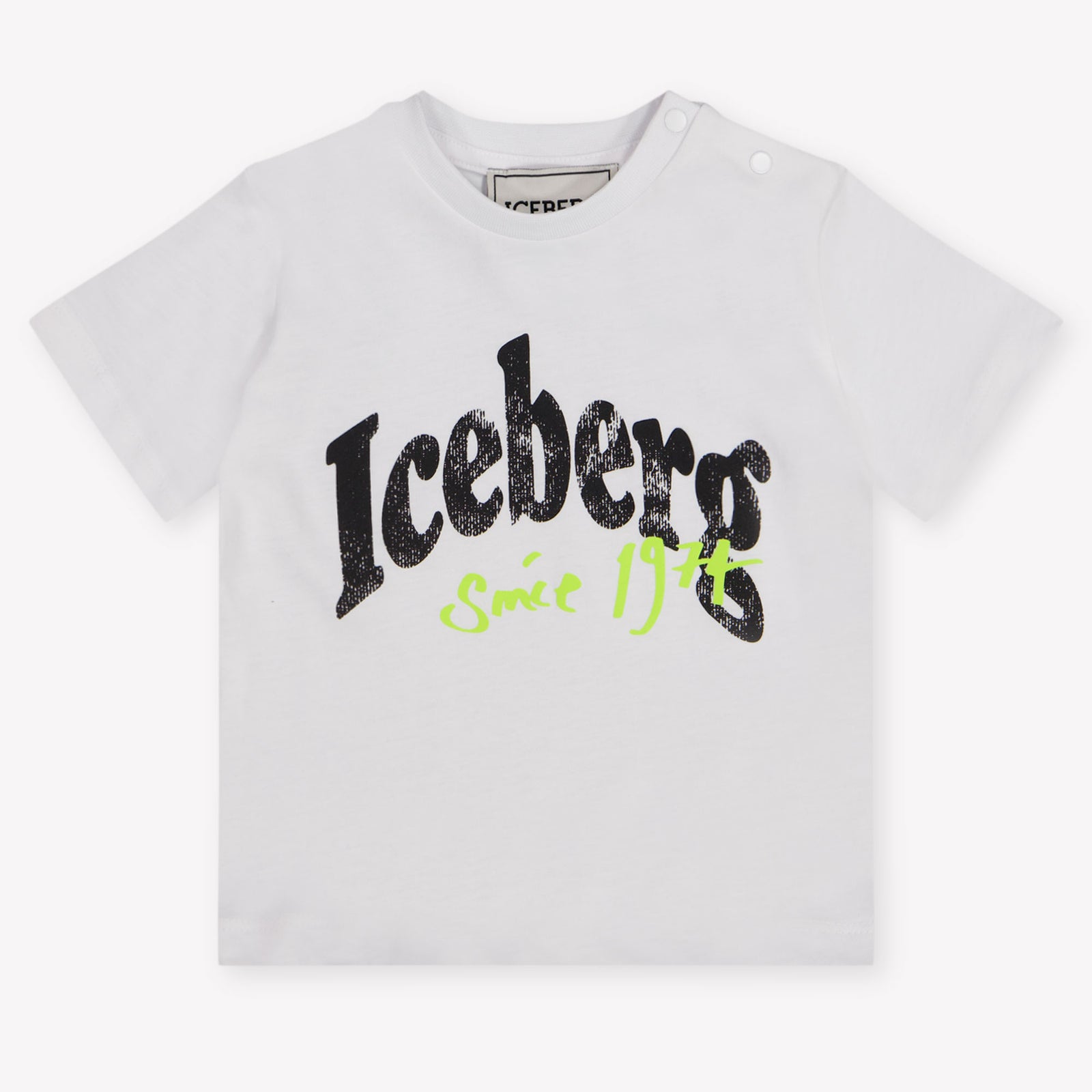 Iceberg Baby Jongens T-Shirt In Wit