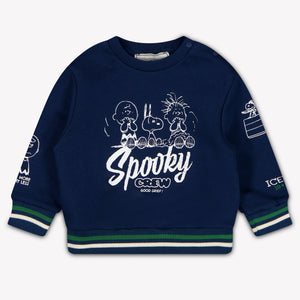 Iceberg Baby Boys Sweater In Navy
