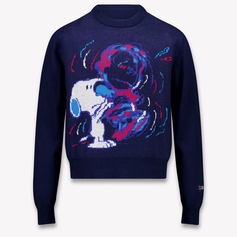 Iceberg Kids Boys Sweater In Navy