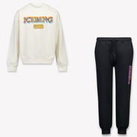 Iceberg Kinder Jongens Joggingpak In Off White