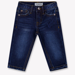 Iceberg Baby Boys Jeans In Blue