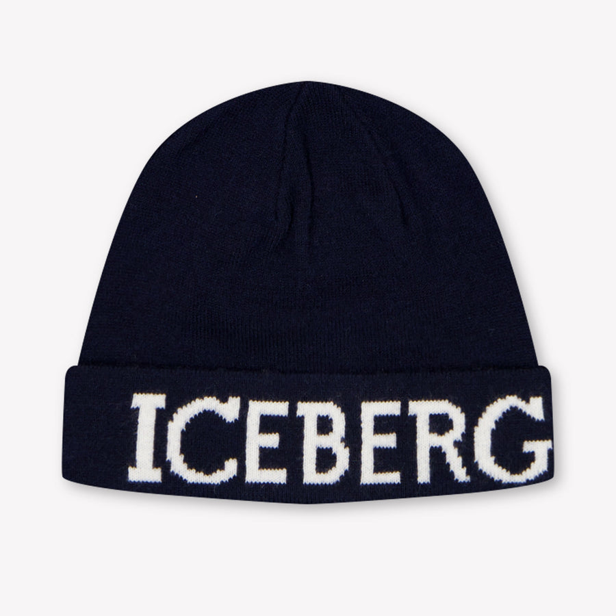 Iceberg Baby Boys Hat In Navy
