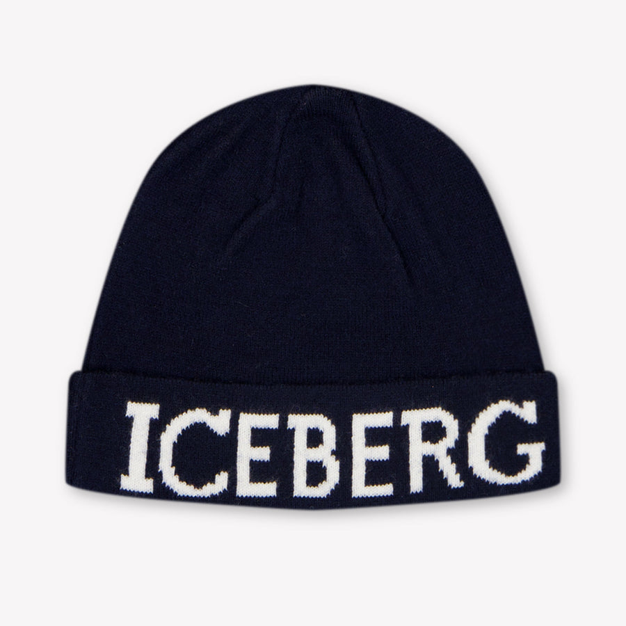 Iceberg Baby Boys Hat In Navy
