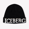 Iceberg Baby Jongens Muts In Zwart