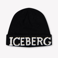 Iceberg Baby Jongens Muts In Zwart