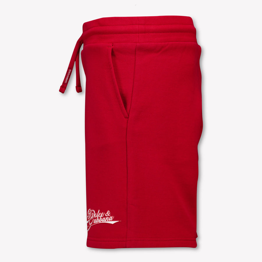 Dolce & Gabbana Kids Boys Shorts In Red