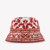 Dolce & Gabbana Kids Boys Hat In Red