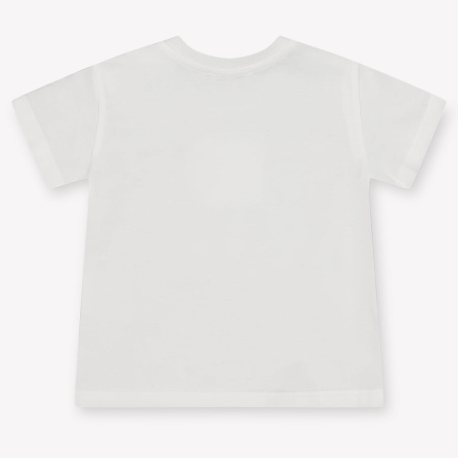 Dolce & Gabbana Baby Jongens T-Shirt In Wit