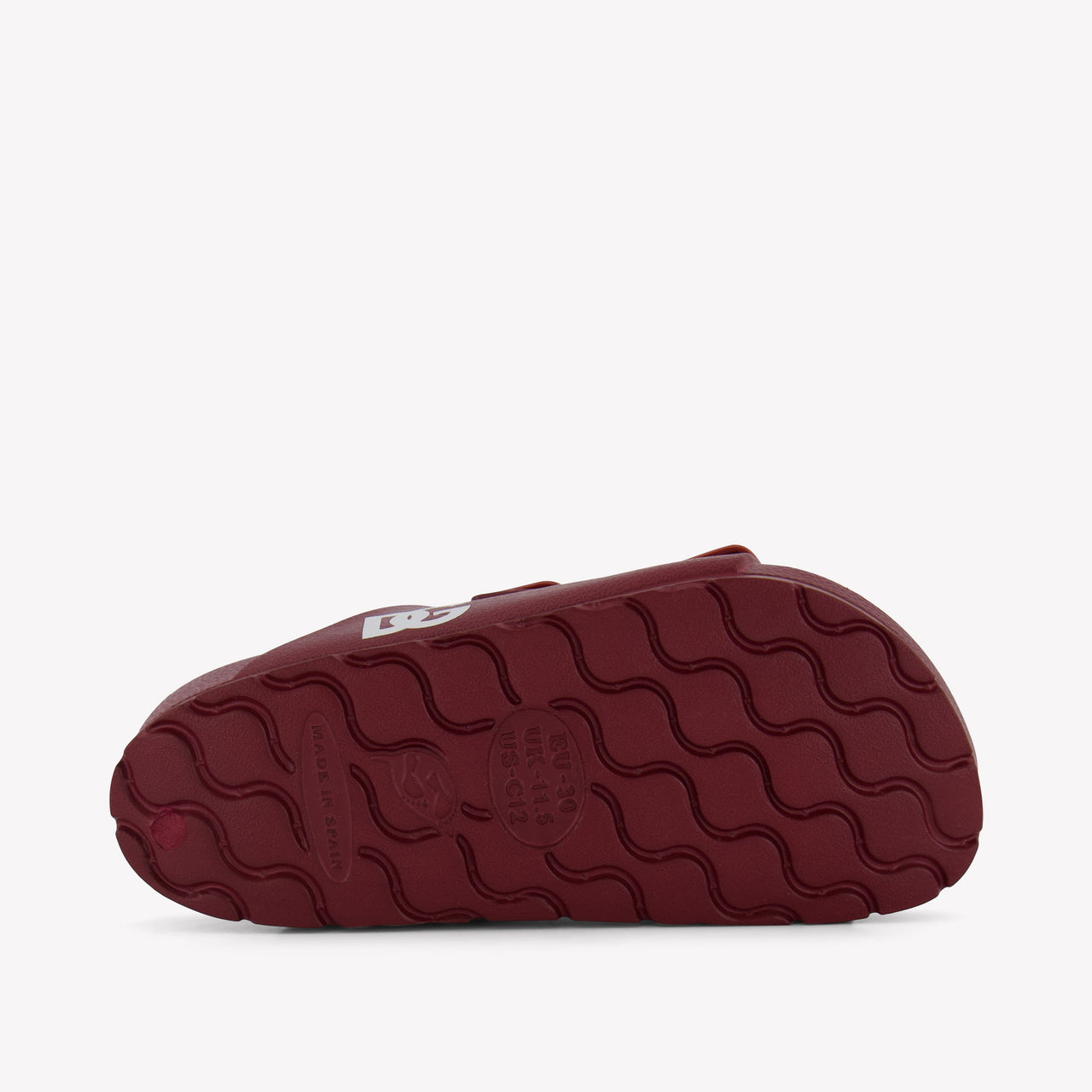 Dolce & Gabbana Unisex Kids Slides in Red