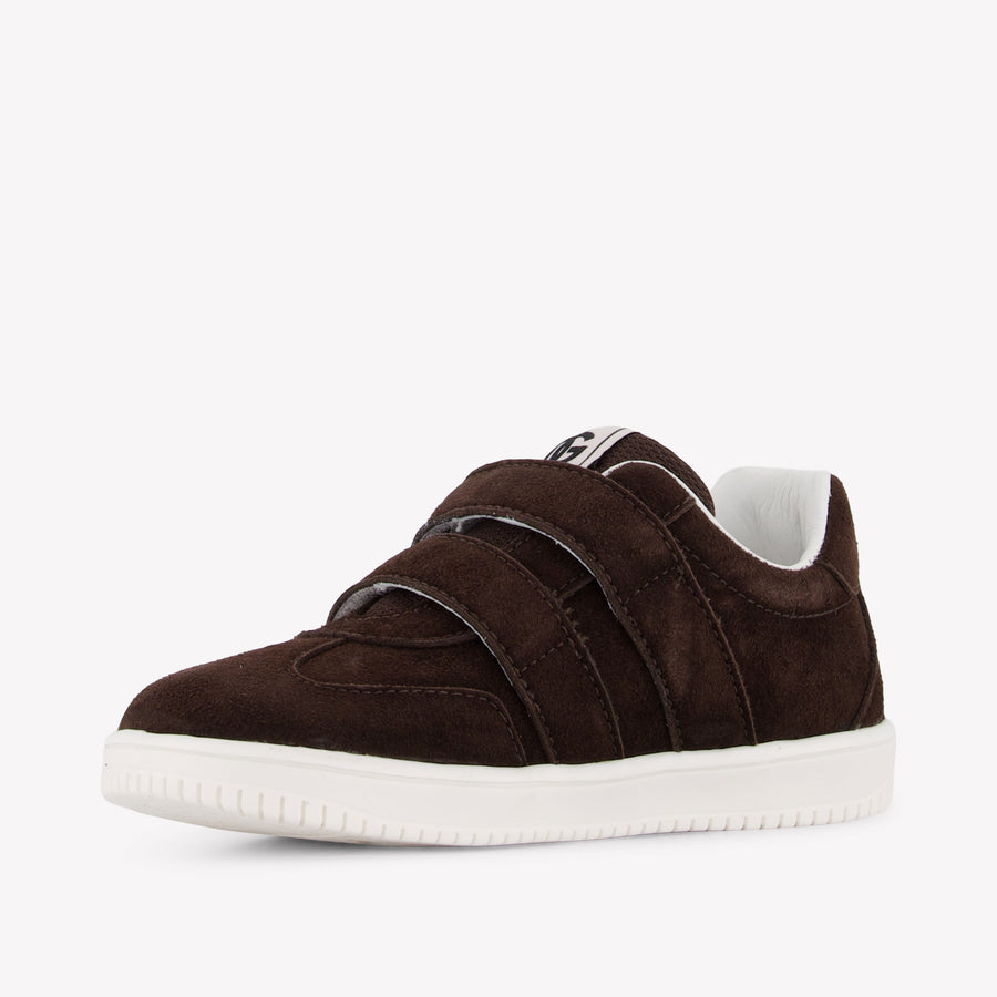 Dolce & Gabbana Boys Sneakers In Brown