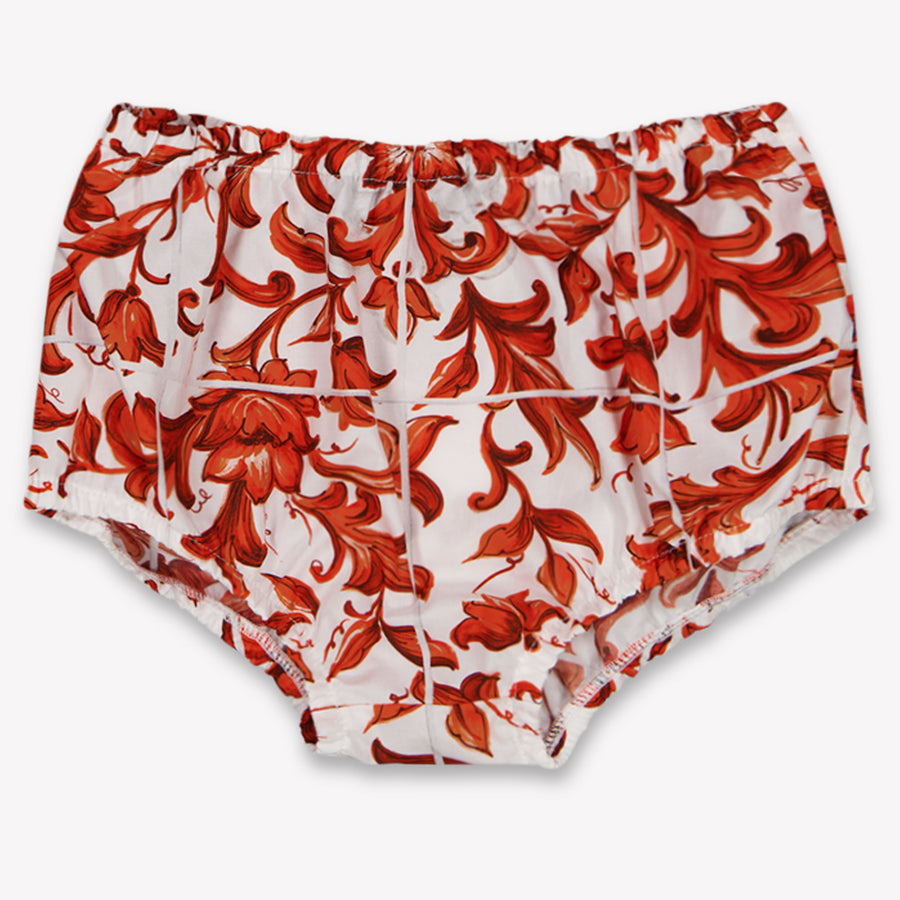 Dolce & Gabbana Baby Girls Dress In Orange