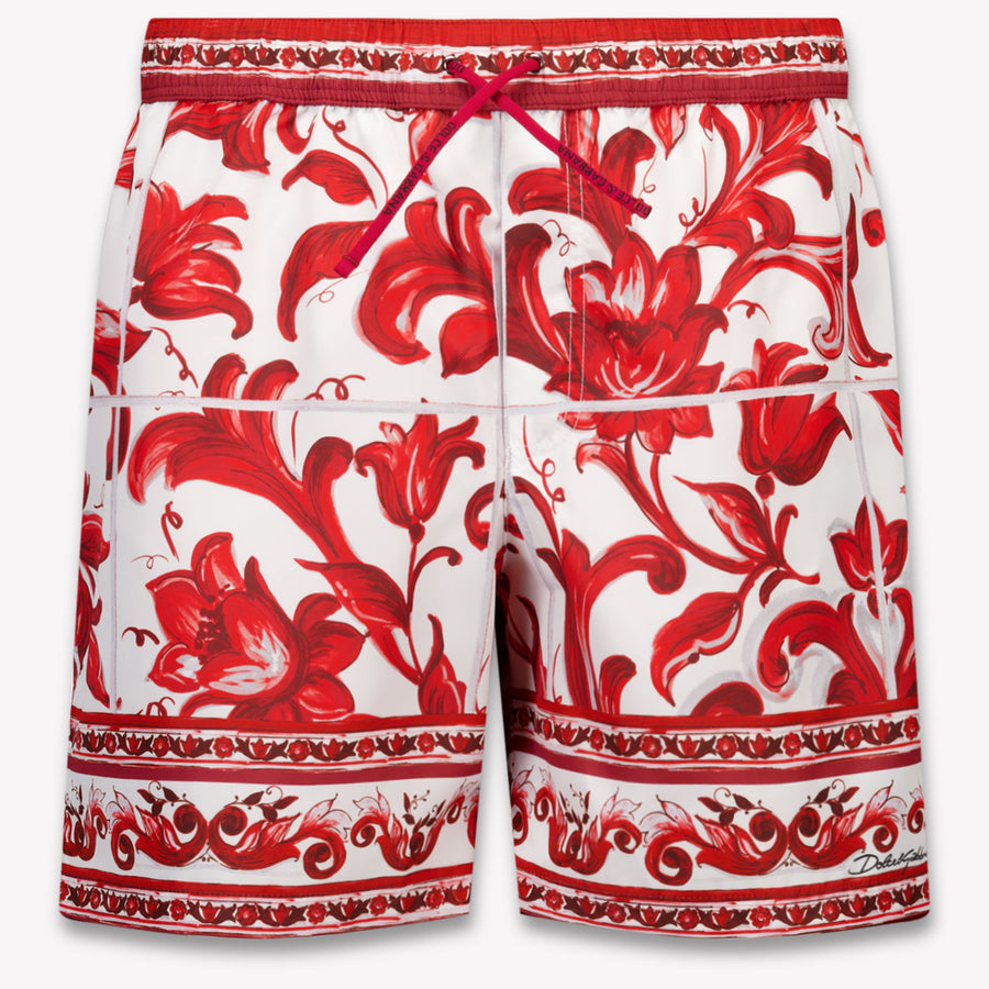 Dolce & Gabbana Kinder Jongens Zwemkleding In Rood