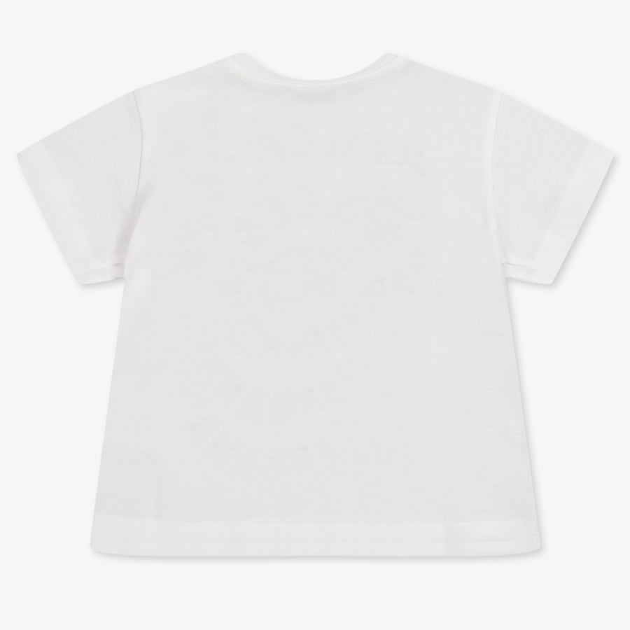 Dolce & Gabbana Baby Jongens T-Shirt In Wit