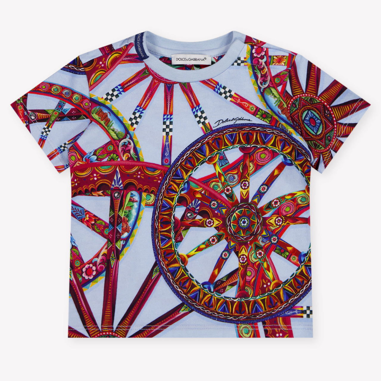 Dolce & Gabbana Baby Boys T-Shirt In Light Blue