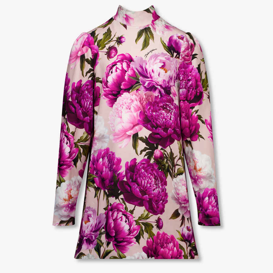 Dolce & Gabbana Kinder Meisjes Jurk In Roze