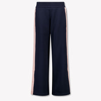 Dolce & Gabbana Kids Girls Pants In Navy