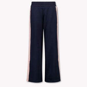 Dolce & Gabbana Kids Girls Pants In Navy