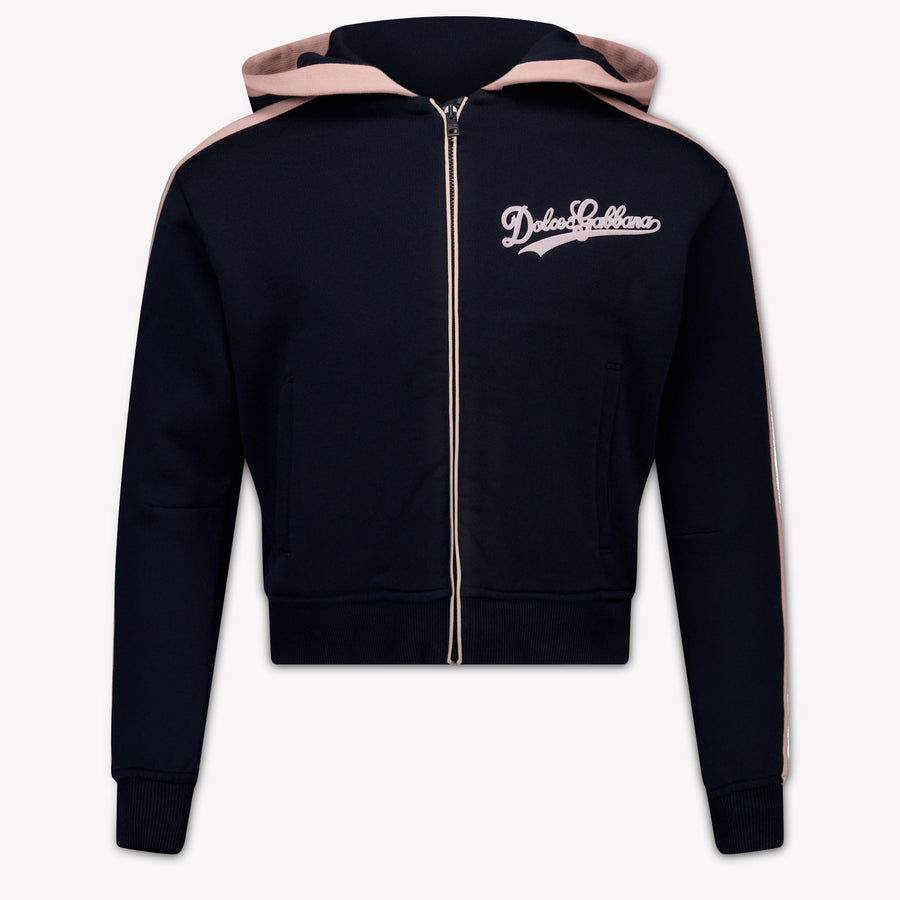 Dolce & Gabbana Girls Cardigan in Navy