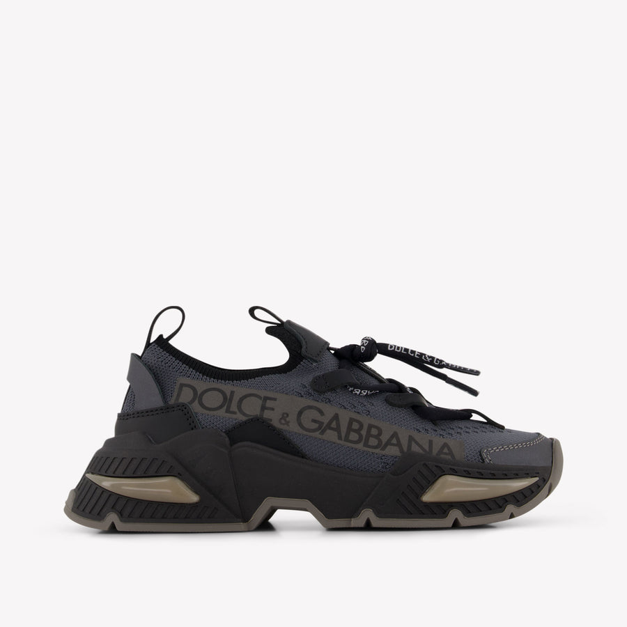 Dolce & Gabbana Unisex Kids Sneakers in Anthracite
