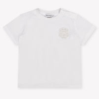 Dolce & Gabbana Baby Jongens T-Shirt In Wit