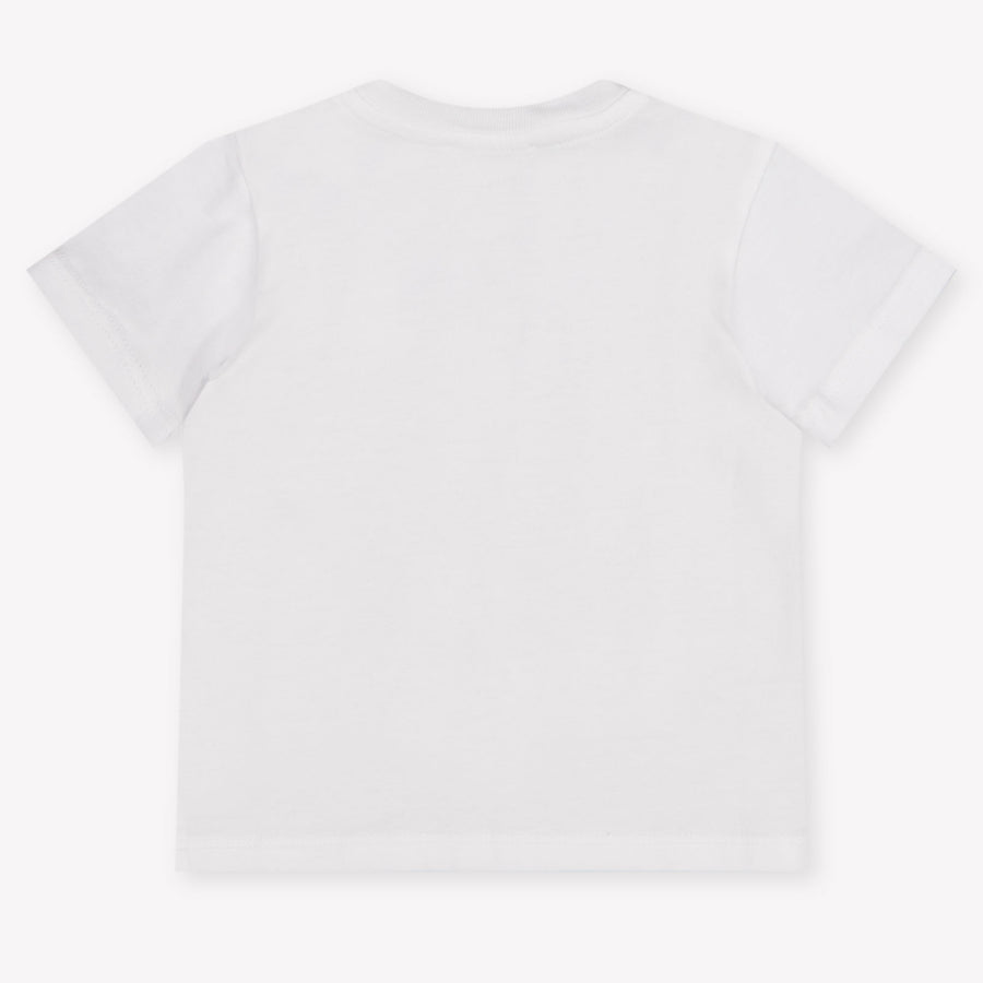 Dolce & Gabbana Baby Jongens T-Shirt In Wit