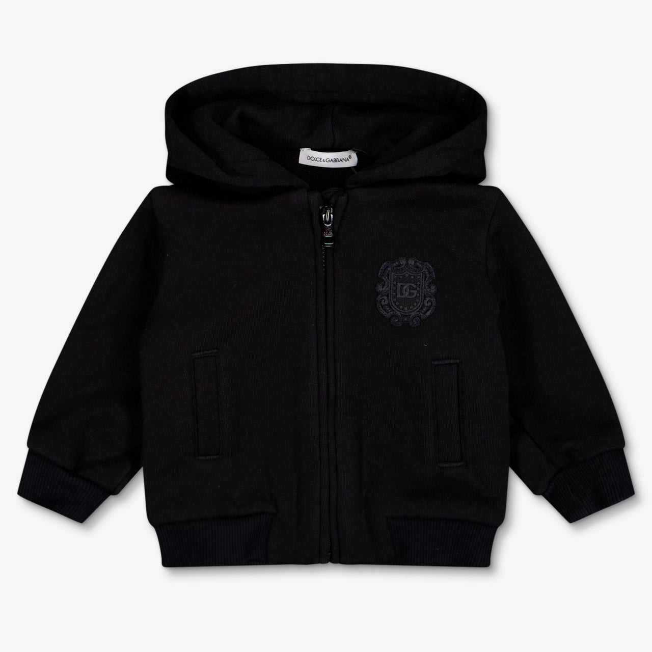 Dolce & Gabbana Baby Boys Cardigan In Black
