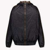 Fendi Kids Unisex Summer jacket In Black