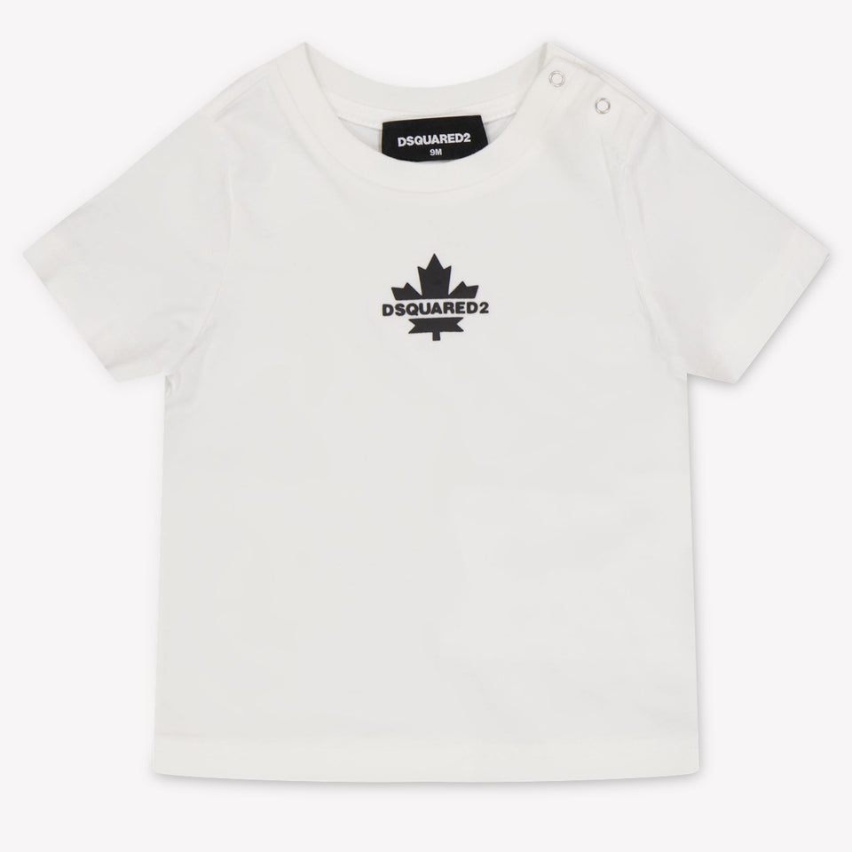 Dsquared2 Baby Jongens T-Shirt In Wit