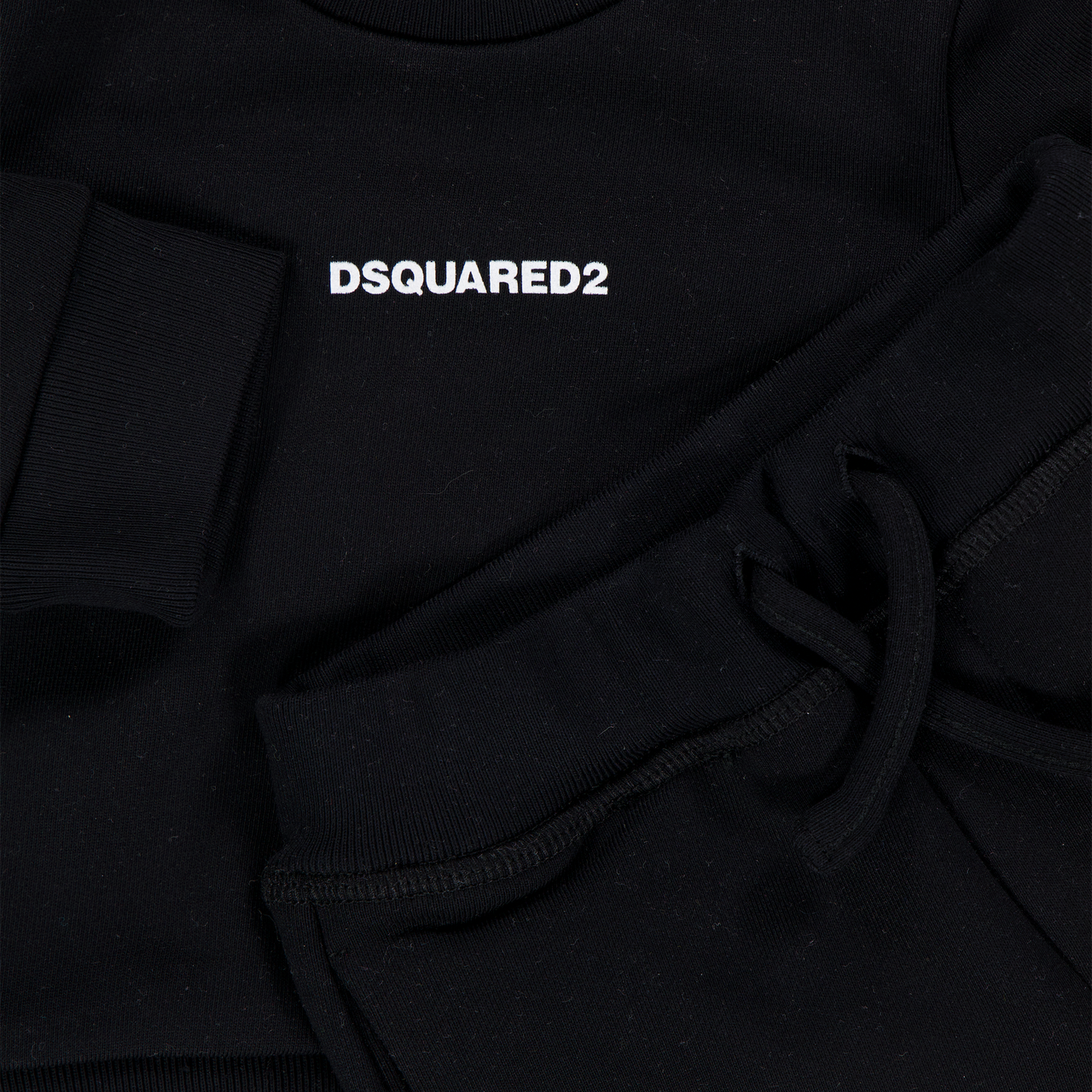 Dsquared2 Baby Jongens Joggingpak In Zwart
