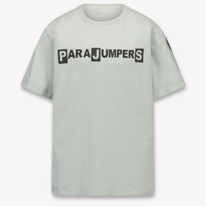 Parajumpers Iseo Tee Kids Boys T-Shirt In Light Gray