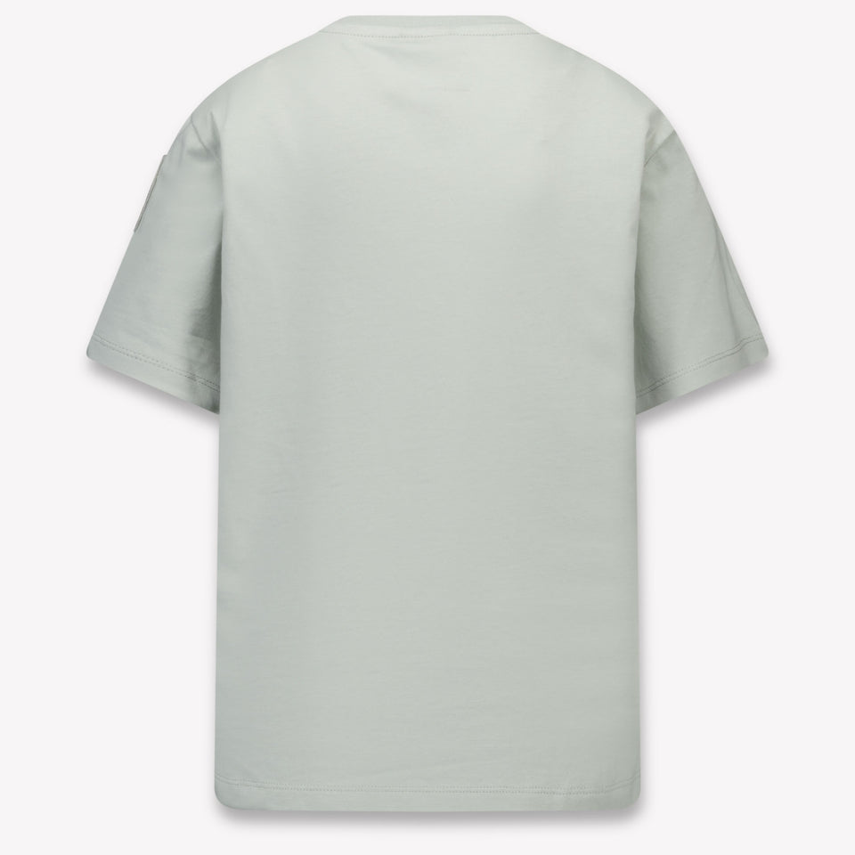 Parajumpers Iseo Tee Kids Boys T-Shirt In Light Gray