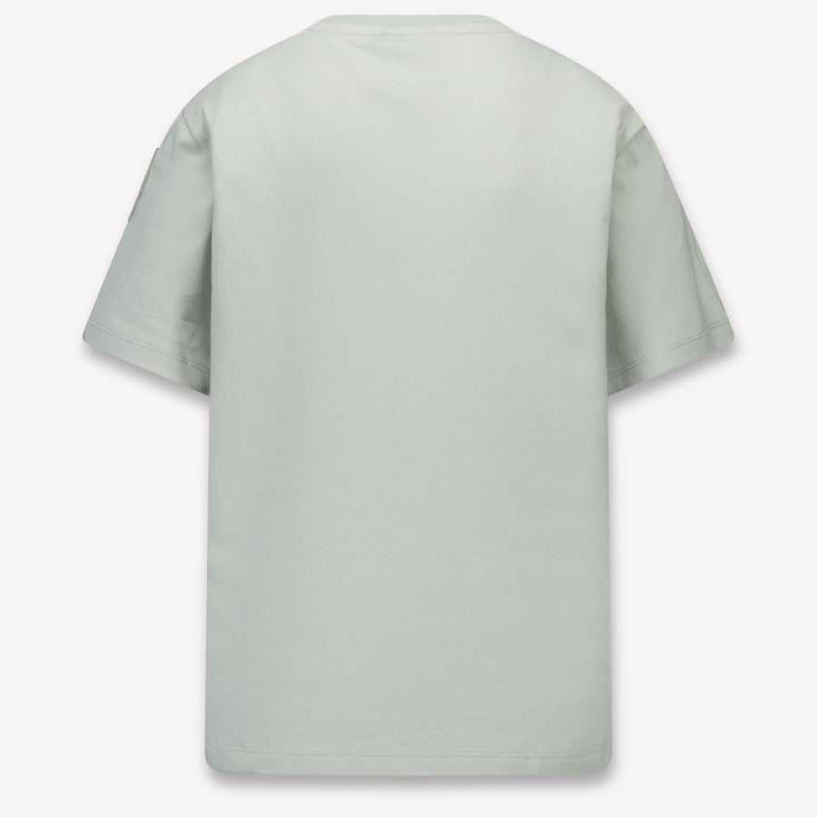 Parajumpers Iseo Tee Kids Boys T-Shirt In Light Gray