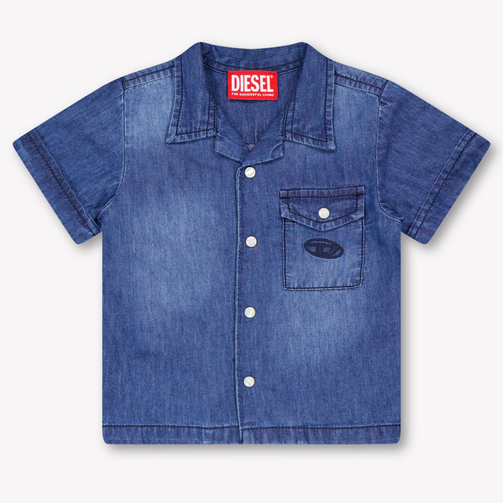 Diesel Baby Boys Blouse In Jeans