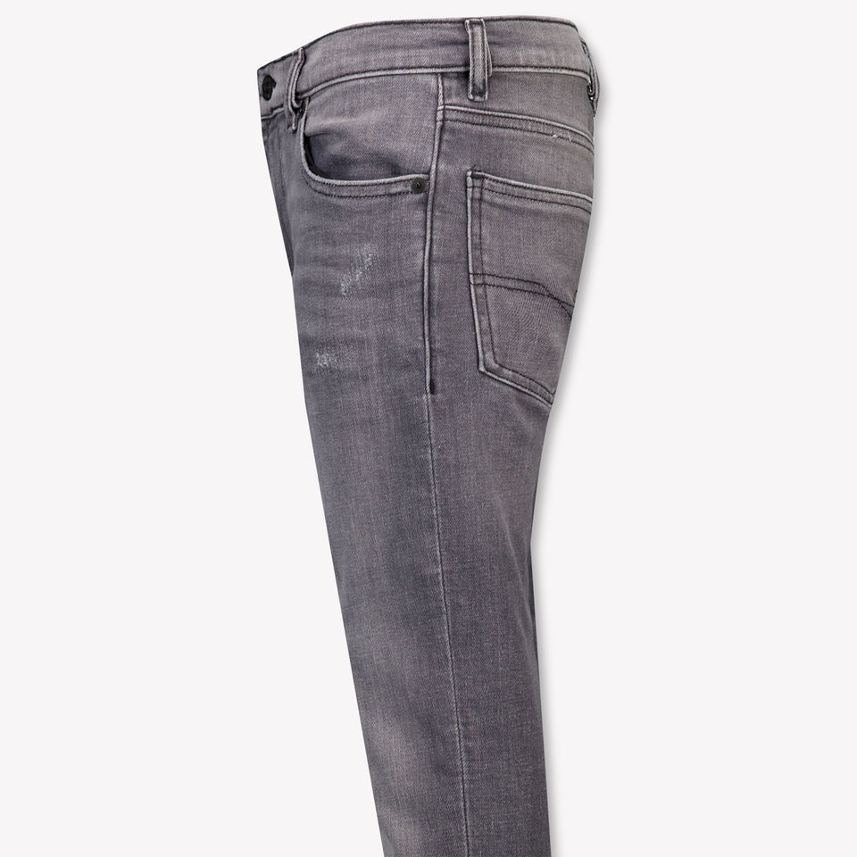 Diesel Kids Boys Jeans In Black