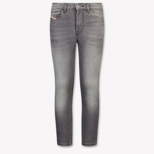 Diesel Kinder Jongens Jeans In Donker Grijs