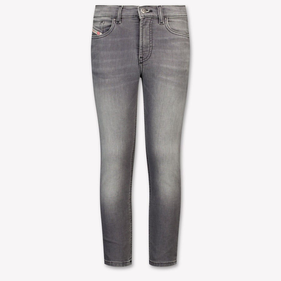 Diesel Kinder Jongens Jeans In Donker Grijs