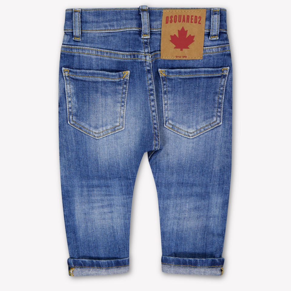 Dsquared2 Baby Jongens Jeans In Blauw