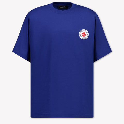 Dsquared2 Kinder Jongens T-Shirt In Cobalt Blauw