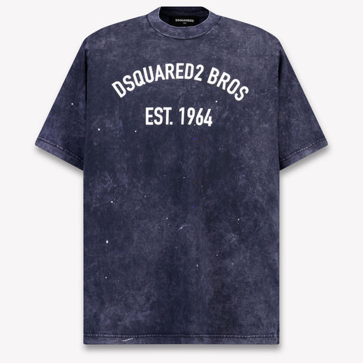 Dsquared2 Kinder Jongens T-Shirt In Donker Blauw