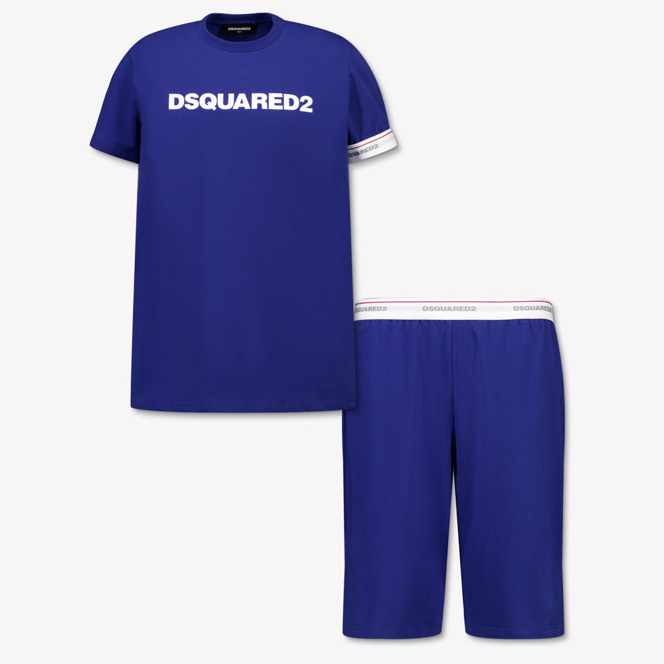 Dsquared2 Kids Boys Set In Cobalt Blue