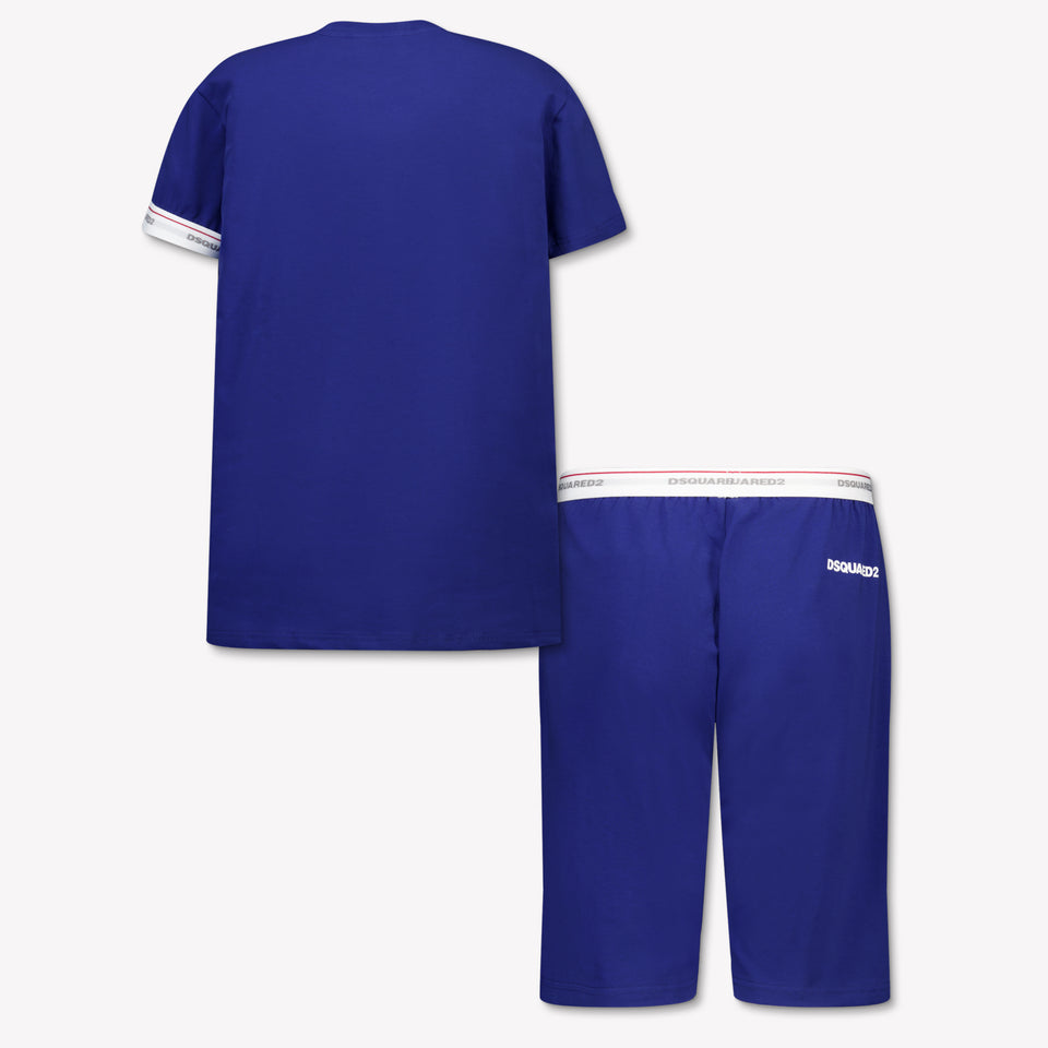Dsquared2 Kids Boys Set In Cobalt Blue
