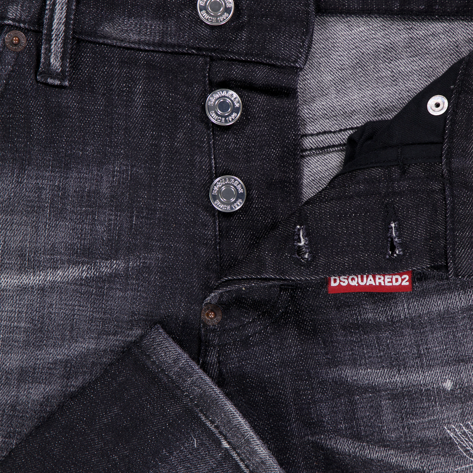 Dsquared2 Kinder Jongens Jeans In Zwart