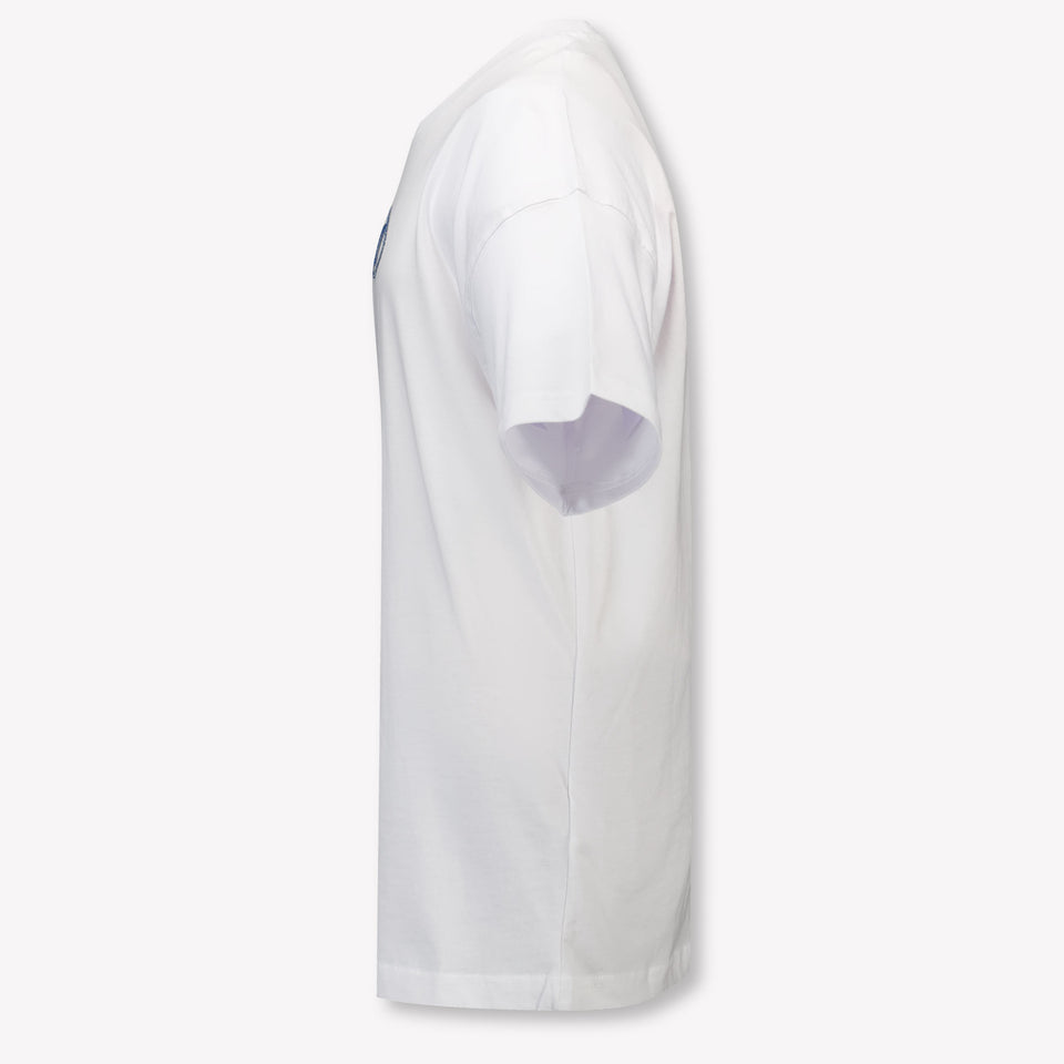 Diesel Kids Boys T-Shirt In White