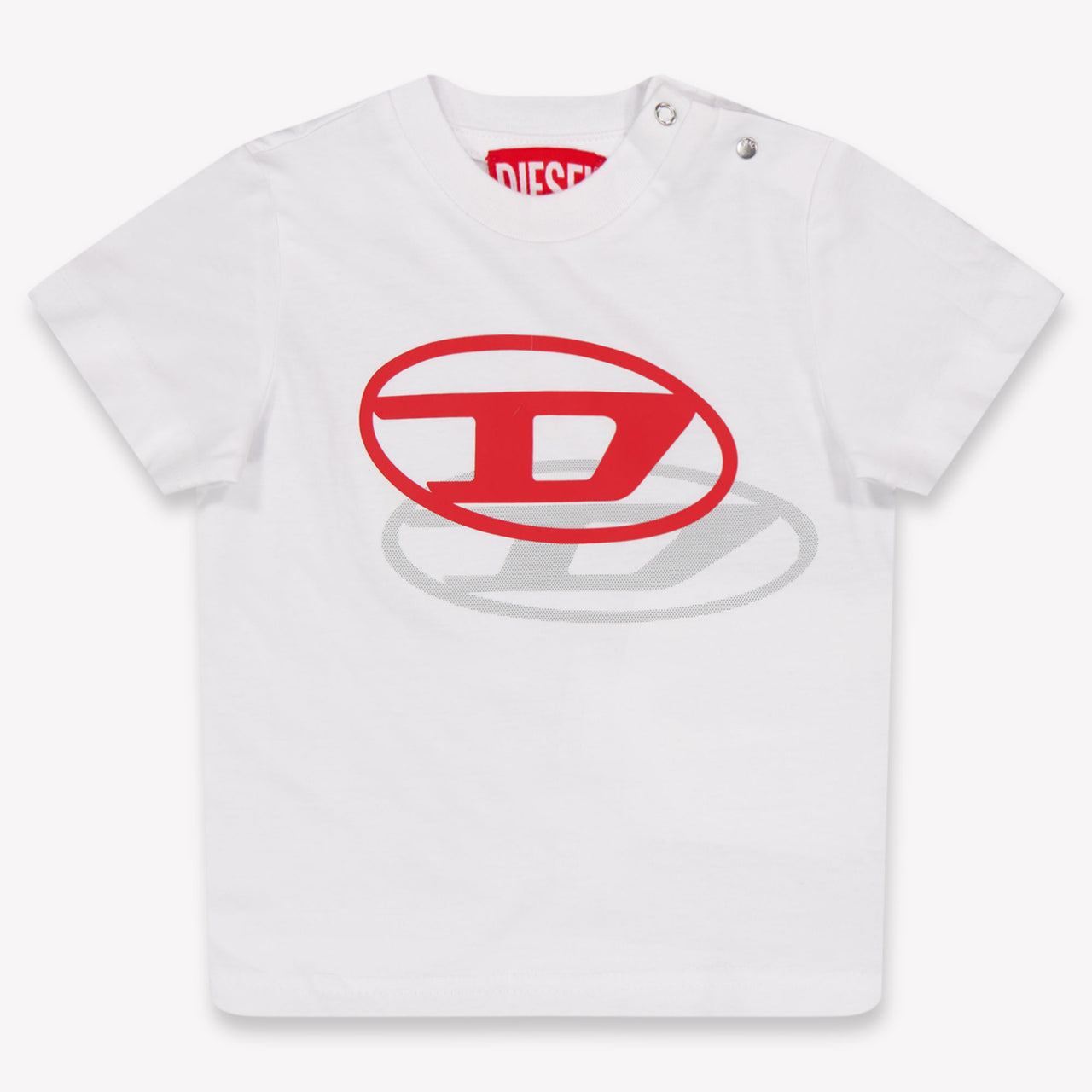 Diesel Baby Jongens T-Shirt In Wit