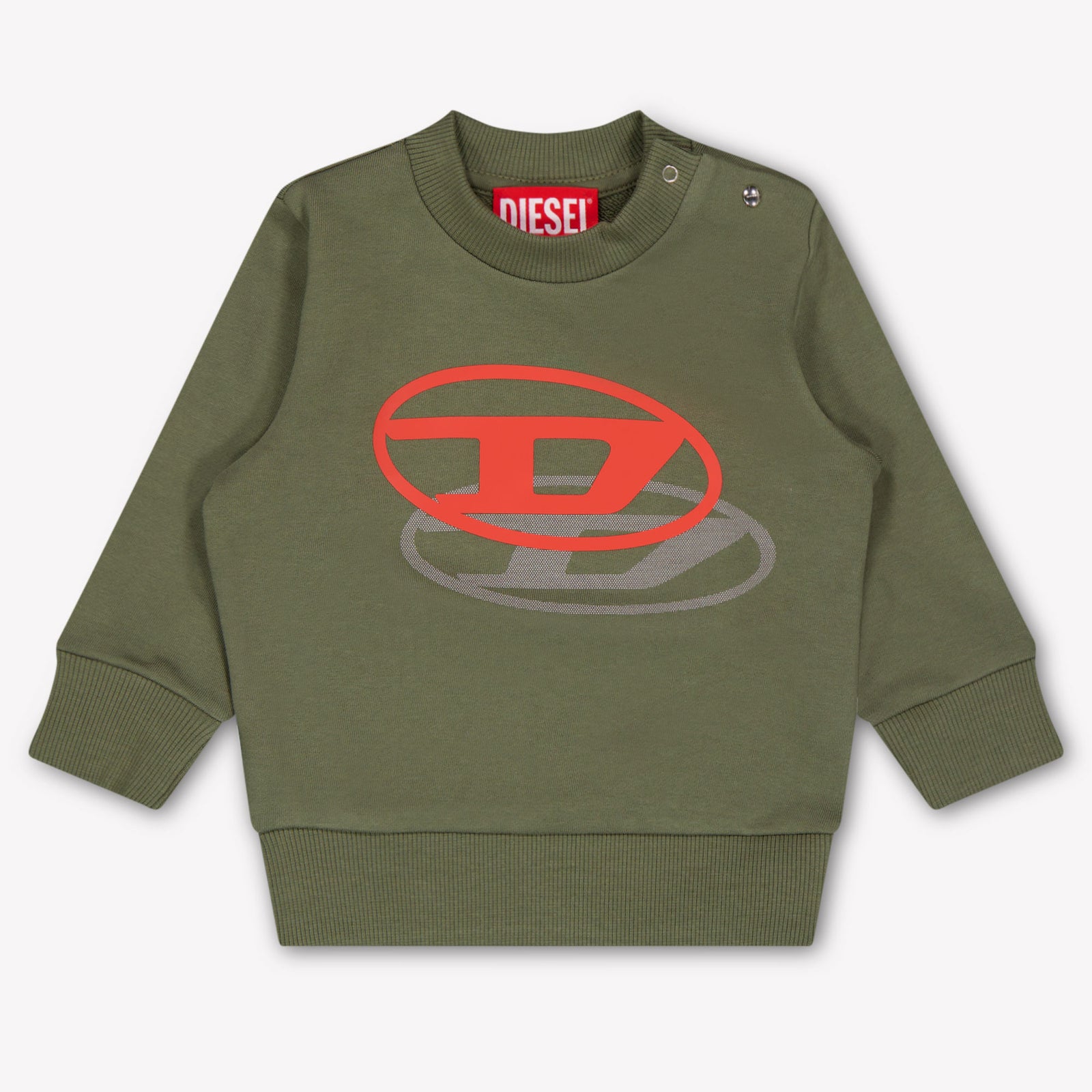 Diesel Baby Boys Sweater In Army