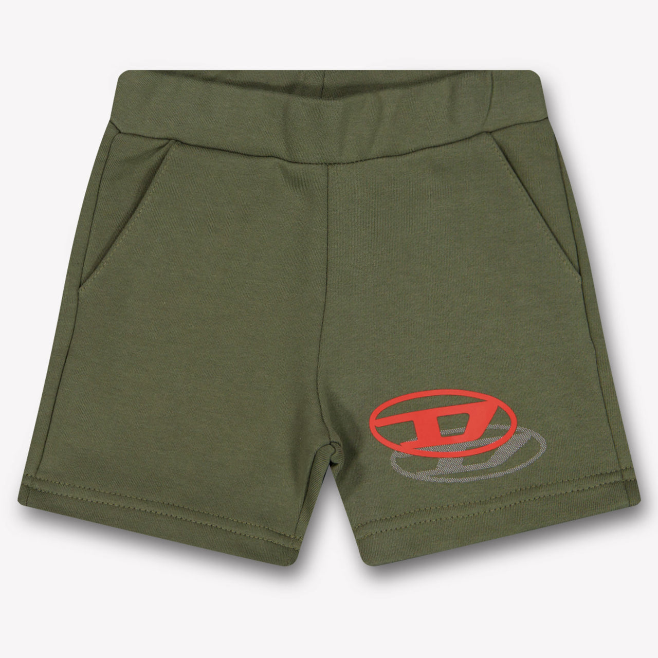 Diesel Baby Boys Shorts In Army
