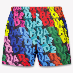 Dsquared2 Kinder Jongens Zwemkleding In Zwart