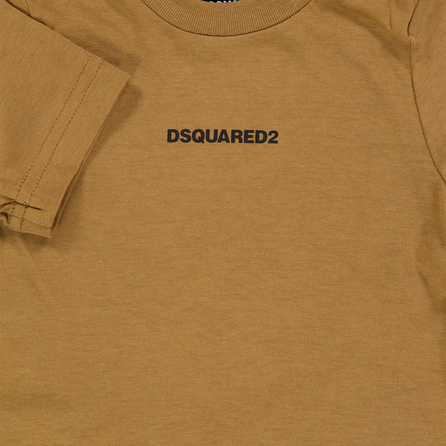 Dsquared2 Baby Jongens T-Shirt In Camel