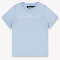 Dsquared2 Baby Jongens T-Shirt In Licht Blauw