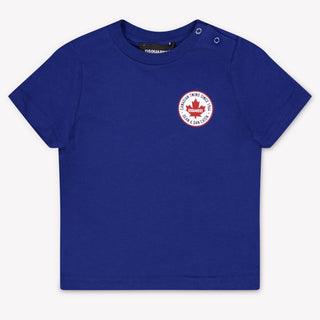 Dsquared2 Baby Boys T-Shirt In Cobalt Blue